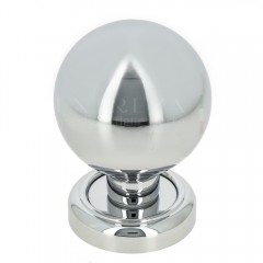 Дверная ручка-кноб Extreza TONDO R01 полированный хром F04 (1шт.)