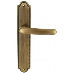 Дверная ручка Extreza Monaco (Монако) 330 на планке PL03 матовая бронза F03