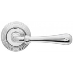Дверная ручка Extreza Eva (Ева) 319 R05 полированный хром F04